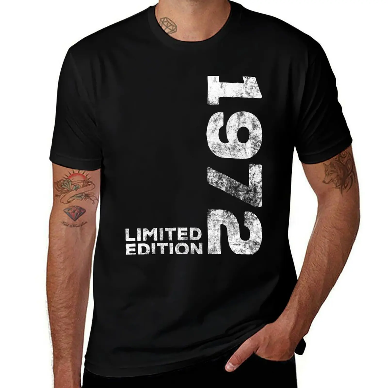 

50th Birthday 50 Years 1972 / Vinatge 1972 Limited Edition T-Shirt Utility Casual Work T-Shirt