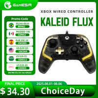 GameSir Kaleid Flux Xbox Gaming Controller Wired Gamepad with Hall Effect for Xbox Series S, Xbox Series X, Xbox One PC Steam