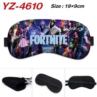 Fortnite Cosplay Eye Mask Breathable Blindfold Game Cartoon Printing Shading Eyepatch Kawaii Sleeping Eyeshade Birthday Gifts