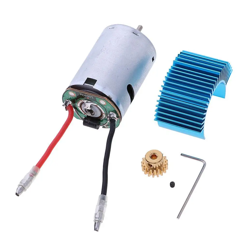 Motor 540 com dissipador de calor e peças de reparo de transmissão para 12428