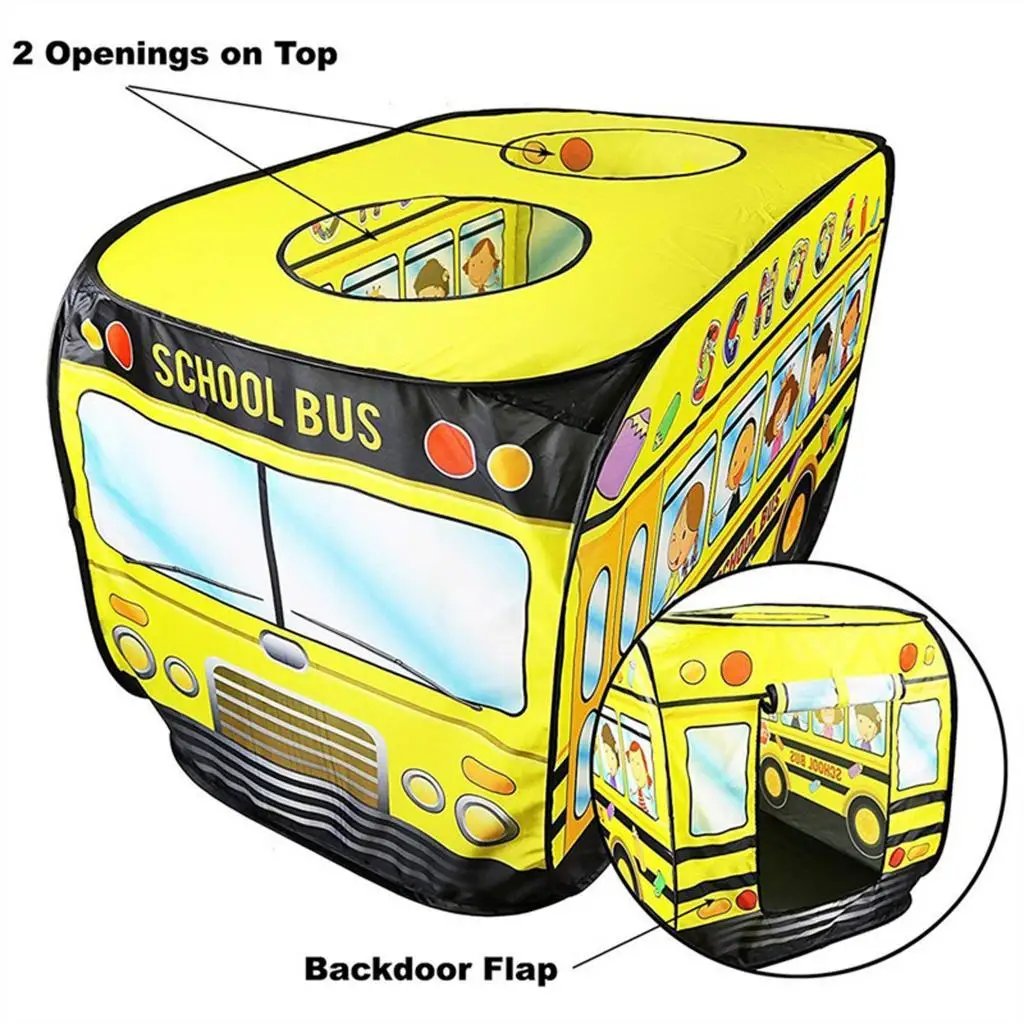 

Folding Kids Play Tent Polyester Fabric Easy Assembly Portable Toy for Children’s Room Outdoor
