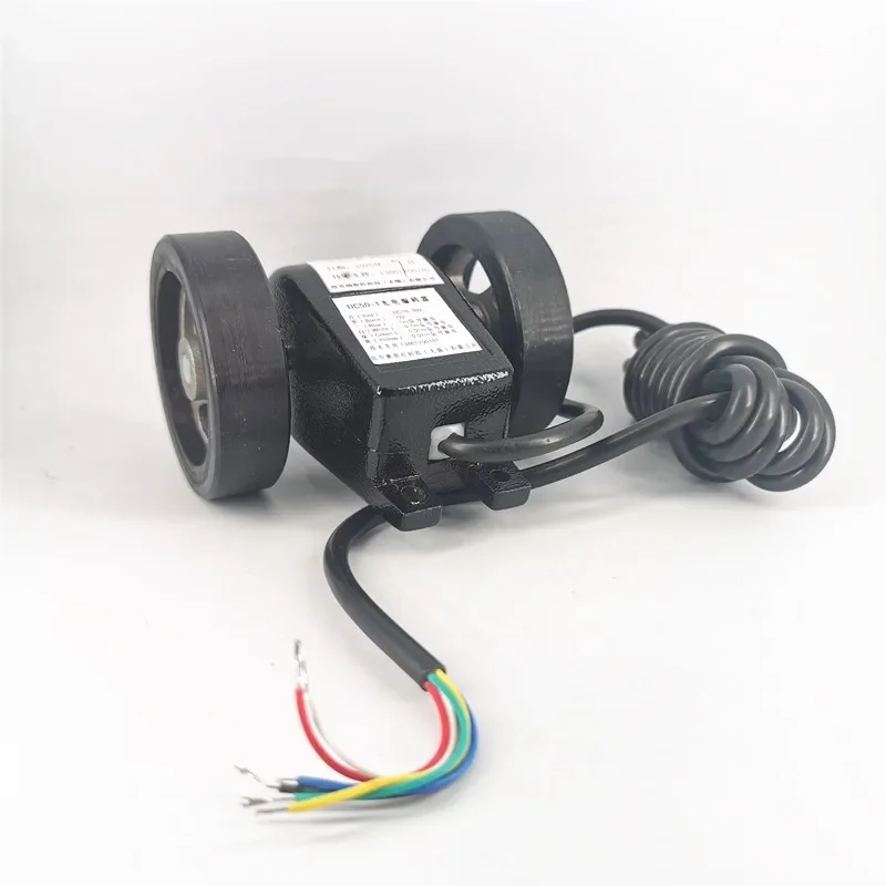 LK80 متر طول العجلة قياس الاستشعار التشفير عجلة المطاط المغلفة المزامن عجلة متر متر AB المرحلة LK-50