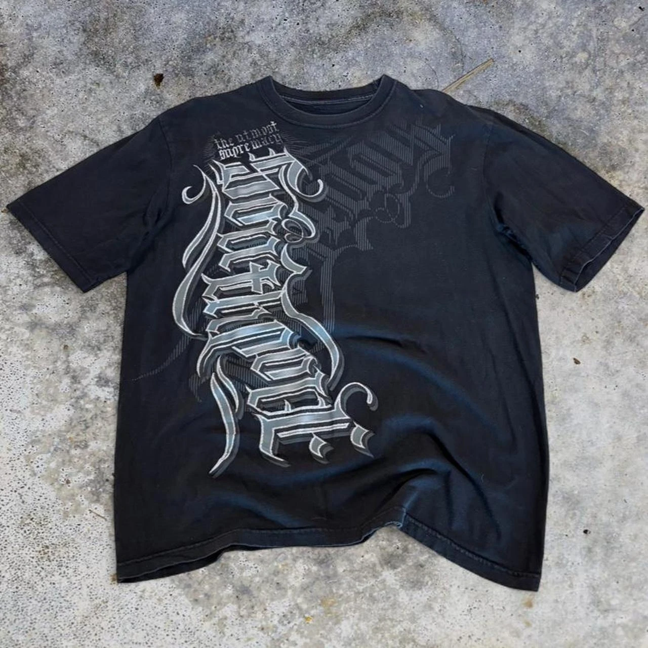 Summer Classic Y2K Gothic Style T-shirt Print Oversized T Shirt High Street Shirts Round Neck Cotton Tops Mens Women T Shirt Tee