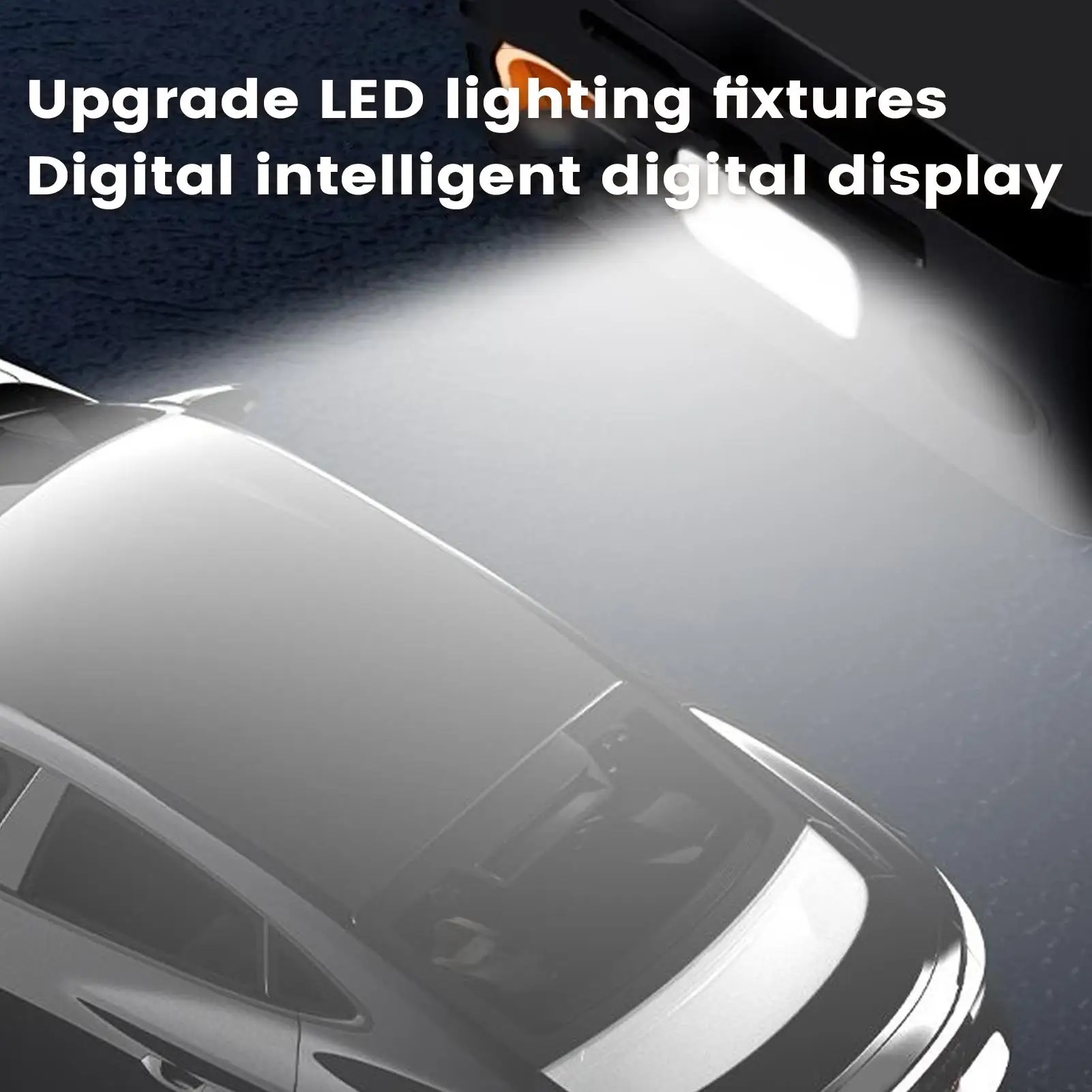 Tire Inflator Portable Air Compressor 130 PSI Portable Lighted Tire Inflator Smart Air Compressor For Car Bike Auto Truck Road