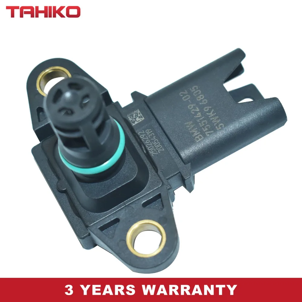 

MAP Sensor 5WK96805 fit for BMW 1 SERIES M 135I 335I 535I GT 550I 640I 650I 740LI 740I 750LI 750I 760LI ALPINA B7 X3 X5 X6