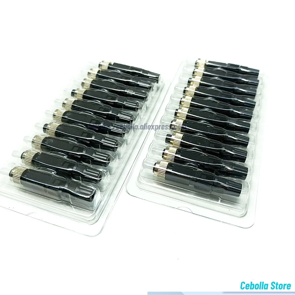 10pcs FC UPC Fast Connector FTTH FC/UPC Fiber Optic Quick Connector Fiber Optic Field Assembly Embedded