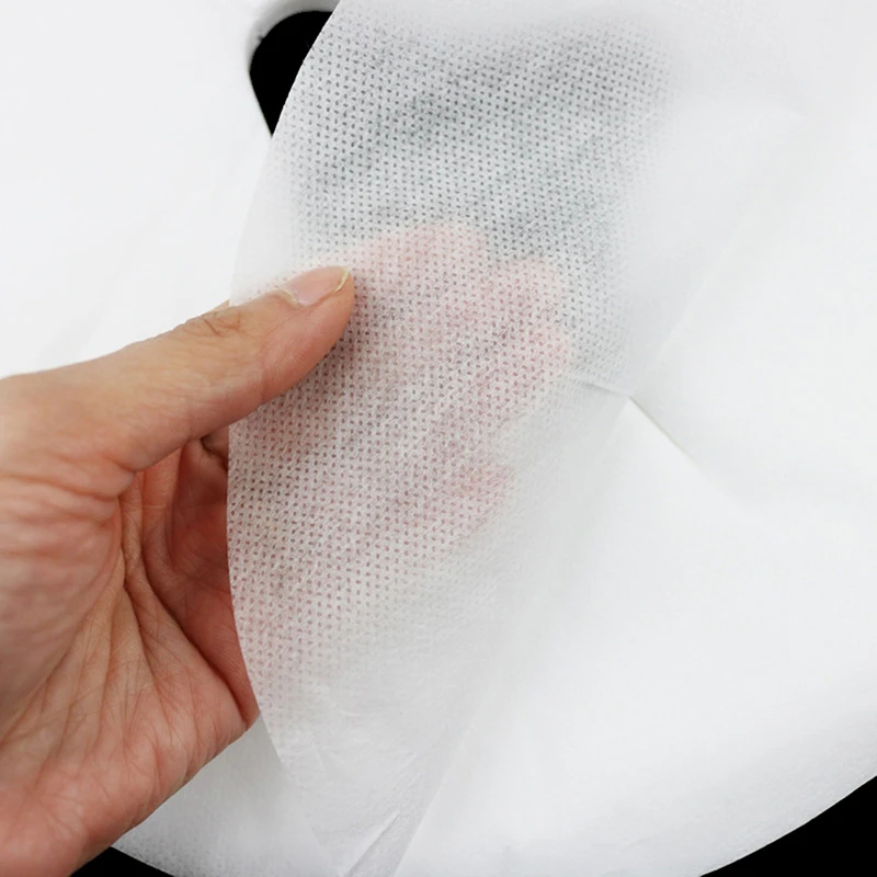 Hot Sale 100Pcs disposable face rest sheets headrest cradle covers for massage bed white