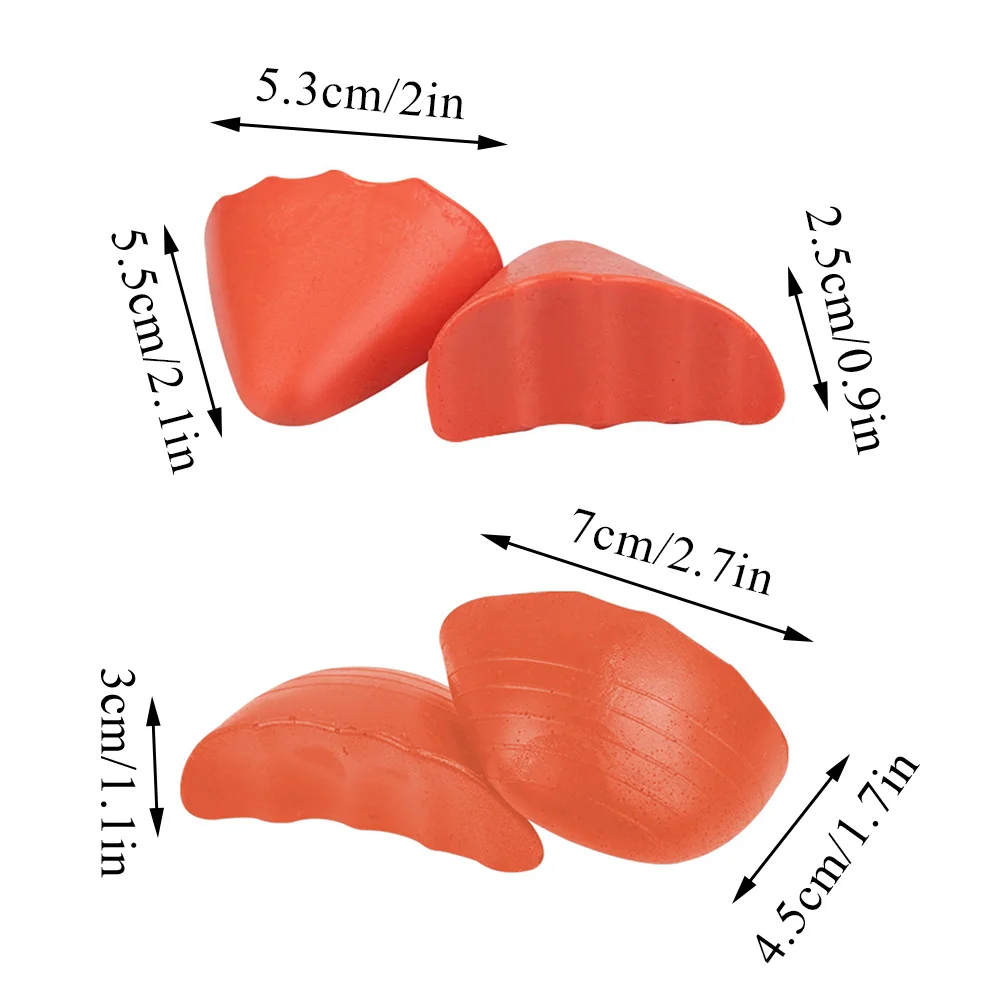 women Shoes Toe Plug Anti-wear Feet soft Shoe Insoles Forefoot Insert Pain Relief Half Size Pad Reduce Shoe Size Filler