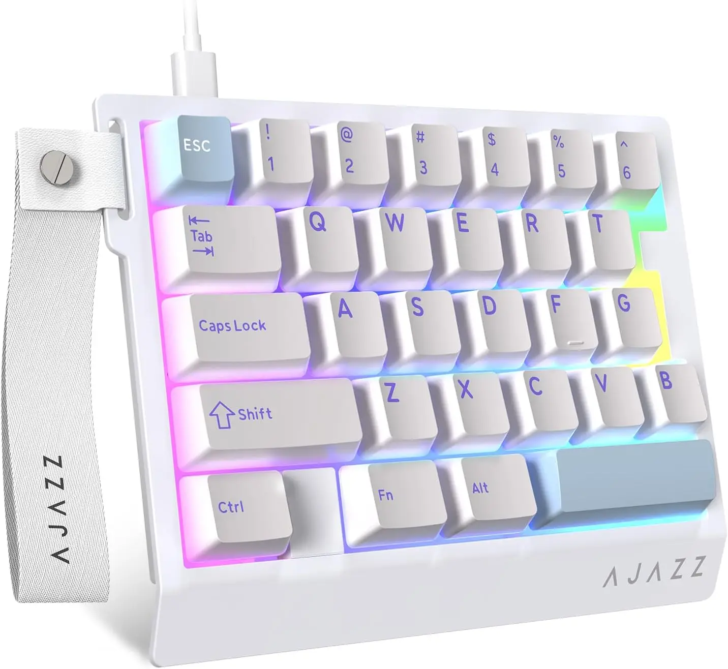 

AK029 Wired RGB Gaming Keyboard, 29-Key Magnetic Switch, 8kHz Polling, Hotswap Mechanical, Adjustable Actuation