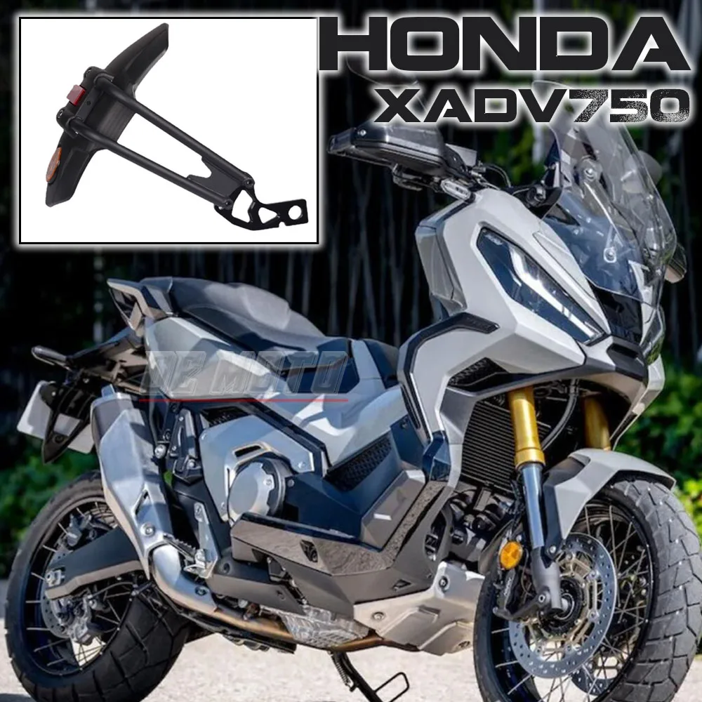 

For Honda XADV750 XADV X-ADV 750 2017-2024 Rear Tire Hugger Fender Mudguard Motorcycle Splash Mud Guard Cover Accessories