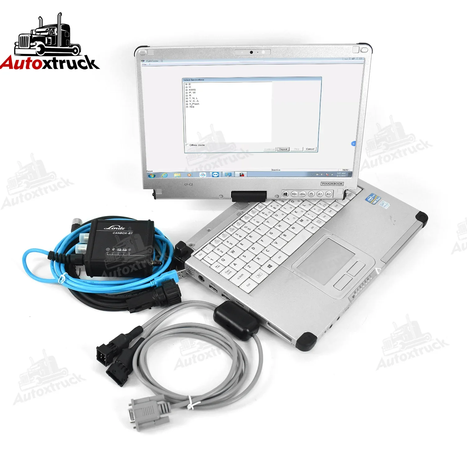 

For Linde BT CanBox 3903605141 Pathfinder LSG LINDE forklift truck and CFC2 laptop Linde CanBox BT USB Diagnostic tool