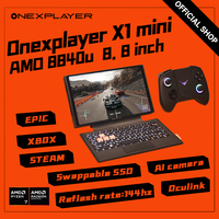 New OneXPlayer X1mini 8.8 Inch AMD 8840u Oculink Laptop Video Game Portable Gaming Console PC Laptop Shipping