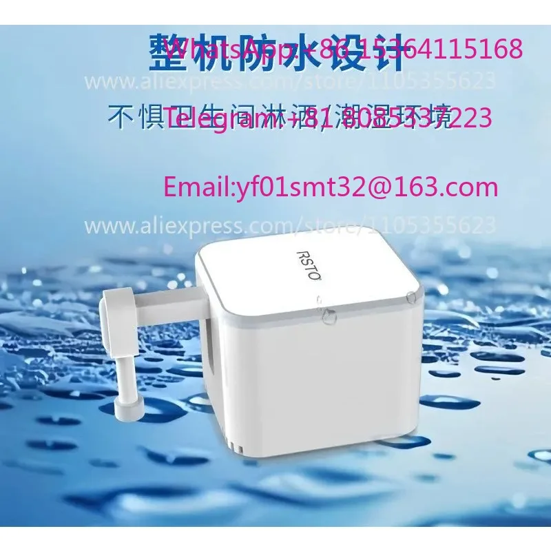 Contact Free Intelligent Infrared Induction Sensor Automatic Toilet Flush Device Water Cube Wall Mounted Bathroom Urinal