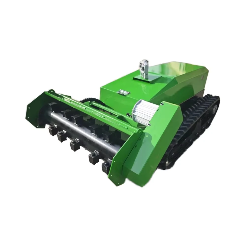 UCARRY UR1000E 9000W Cutting Motor Industrial Grade Multi Functional Electric Remote Control Crawler Forestry Lawn Mower