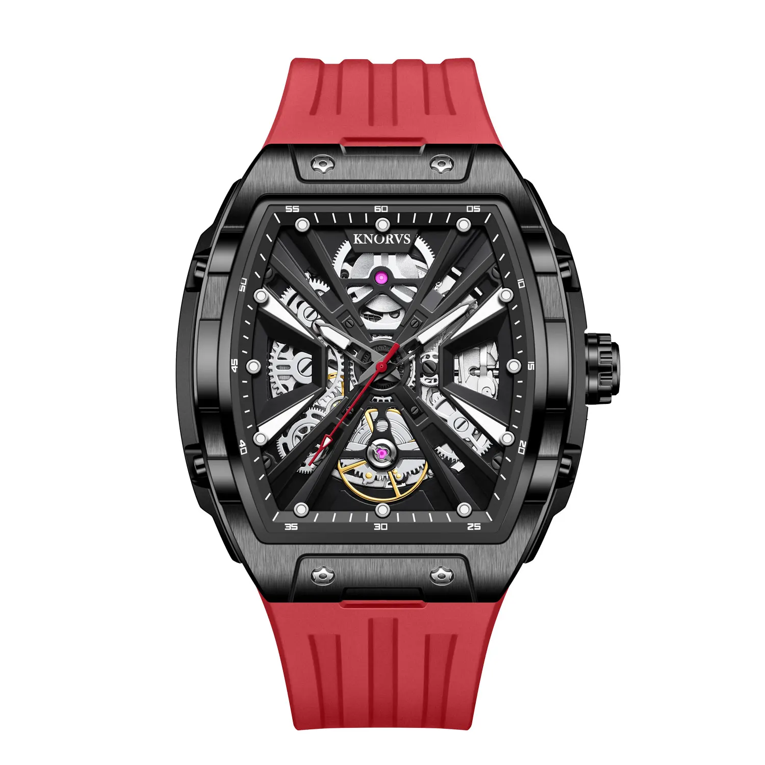 

KNORVS New Fully Automatic Mechanical Watch Night Light Waterproof Men's Watch Fashion KN003-6