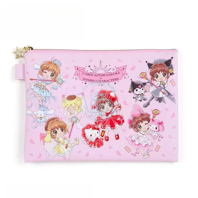 Cardcaptor Sakura Box Shaped 3D Cartoon Makeup Bag Toilet Jewelry Storage Bag Reticule High-Capacity A Birthday Gift for Girls