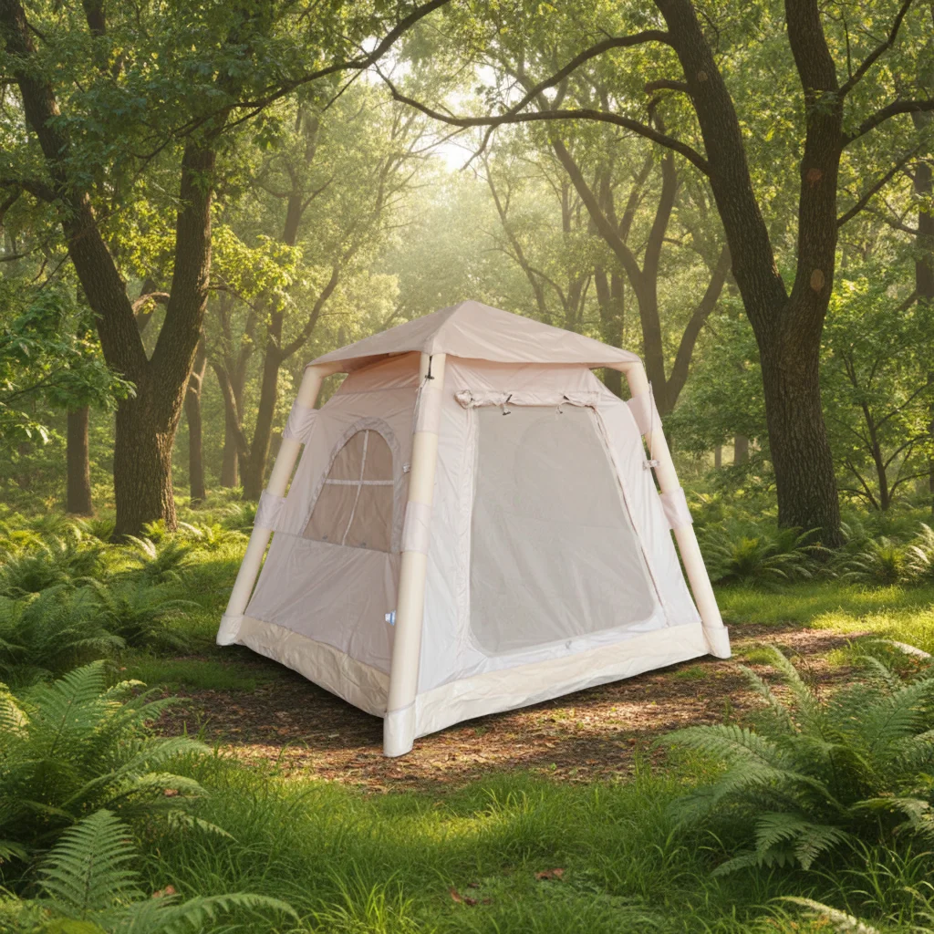 Quick-automatic-opening Oxford Four-season Inflatable Tent Portable Foldable for Camping Overnight Waterproof Thickened Camping