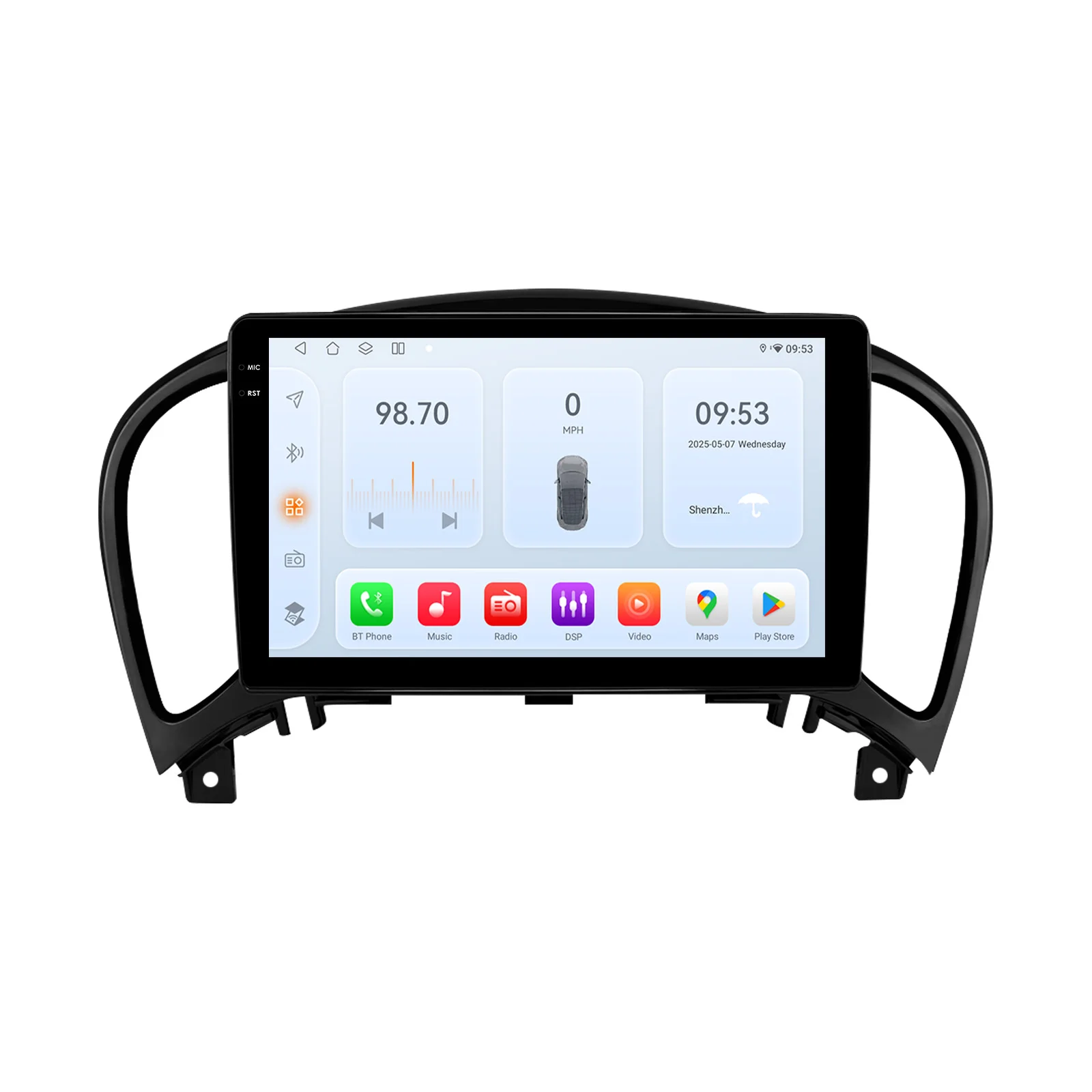Hizpo Auto Radio Für Nissan Juke YF15 2010-2014 Carplay 4G Multimedia Video Player GPS Autoradio AI Stimme 2 Din Android Auto BT