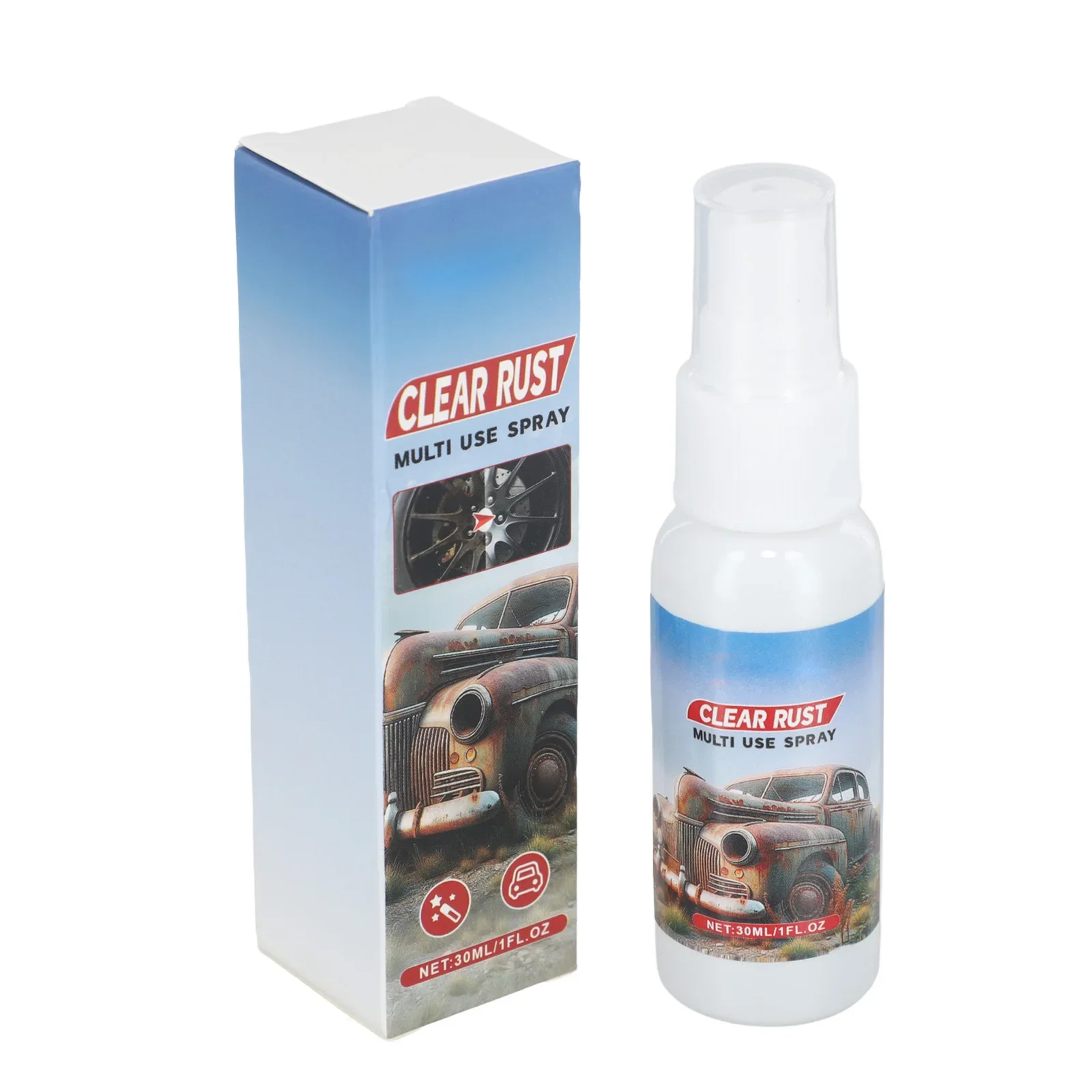 

Hinges Multi Purpose Convenient Application Rust Remover Inhibitor Car Rust Removal Spray Convenient Application Derusting Spray