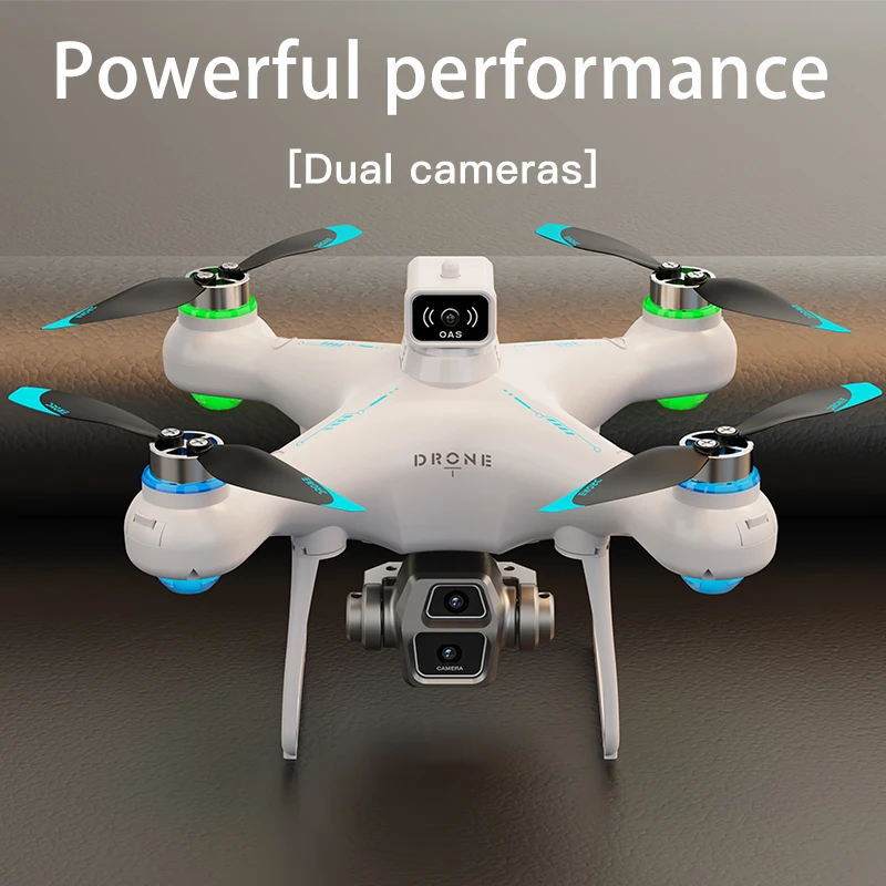 Screen controlled 4G optical flow brushless4 sided obstacle avoidance dron with dual lens WIFI professional aerial camera S112