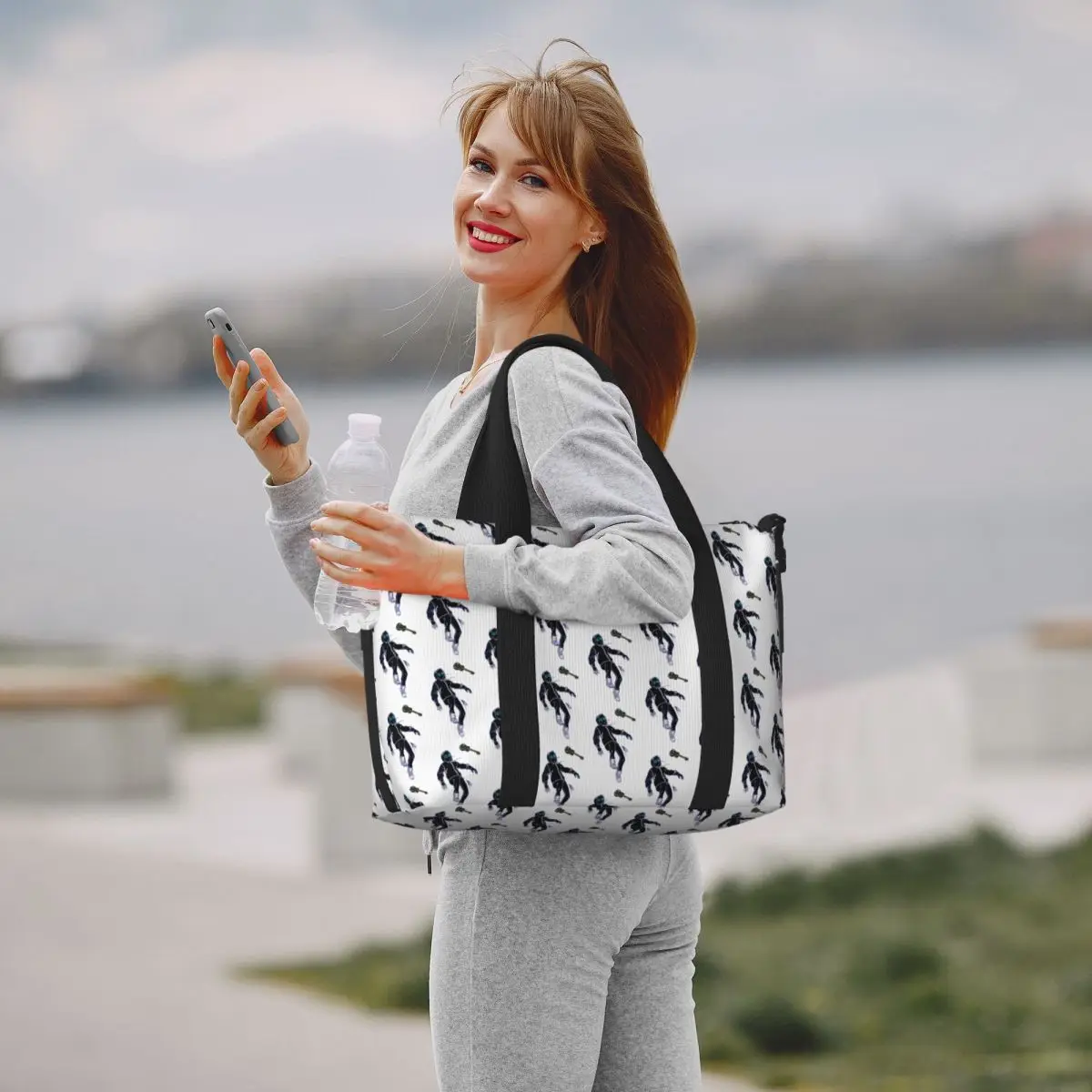 

Custom Boywithuke Concert Beach Travel Bag Large Capacity Tote Bags for Gym Yoga Women Shopping Duffle Shoulder Bag