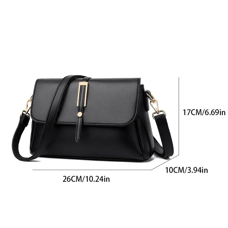 Luxury Handbags Purses Designer Shoulder Crossbody Messenger Bags Women Bag Ladies Many Pocket Bags Branded Leather Sac A Main