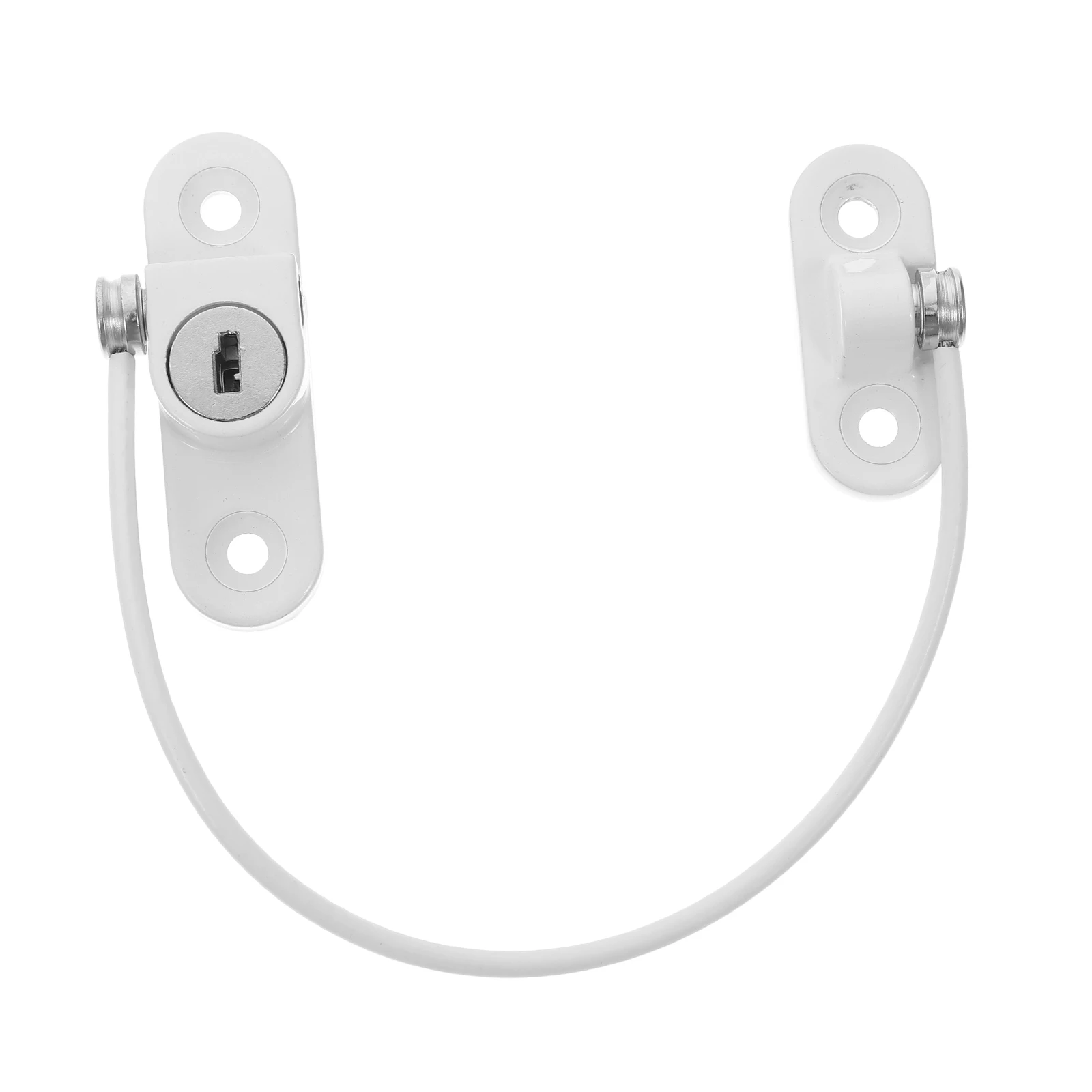 1 set 1 Set Adjustable Restrictor Child Safety Lock Security Lock Baby Protection Metal Sturdy Durable Easy Install Outward Push