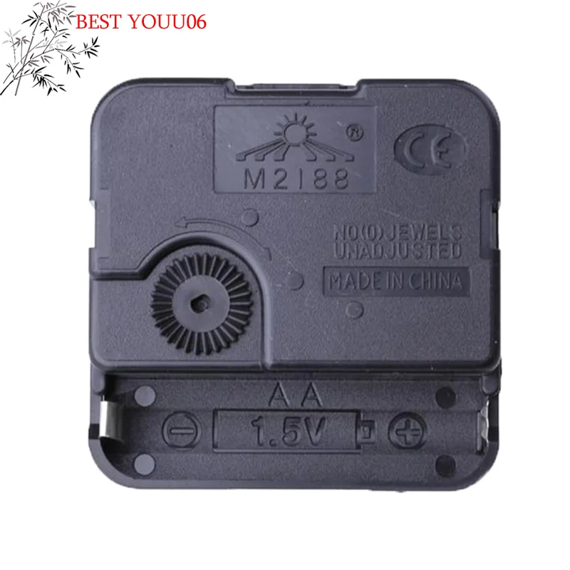 Hot 1Set Hanging DIY Quartz Watch Silent Wall Clock Movement Quartz Repair Movement Clock Mechanism Part Clock Parts With Needle