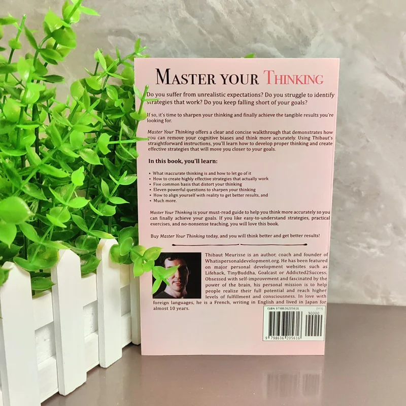 English Version Master Your Thinking Thibaut Meurisse English Books Libros Classic Works Children'S Extracurricular Reading Mate