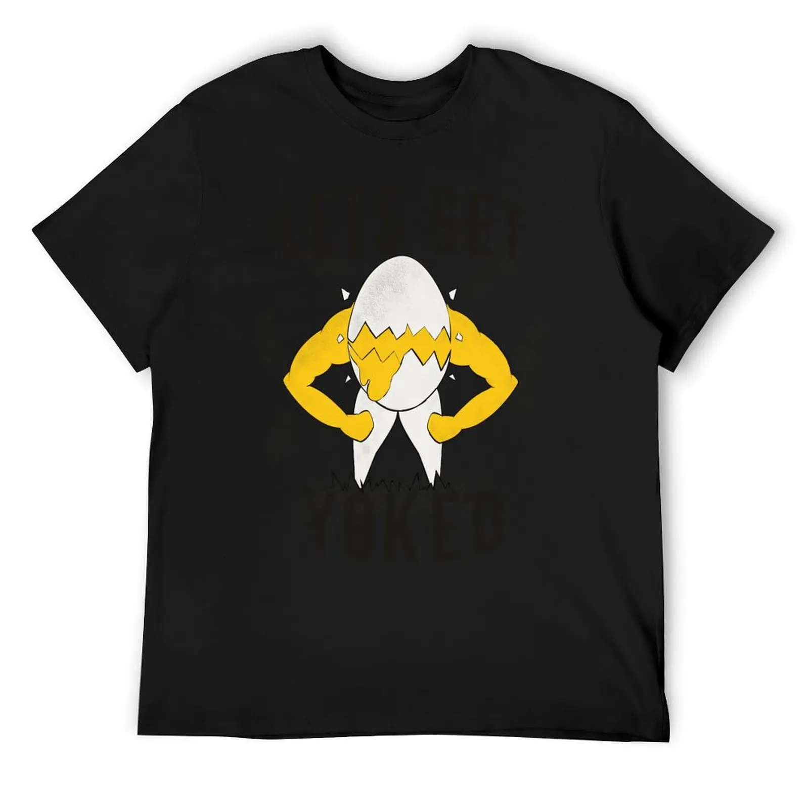 

Let's get yoked T-Shirt summer tops quick-drying plain oversized t shirt luxury clothes men