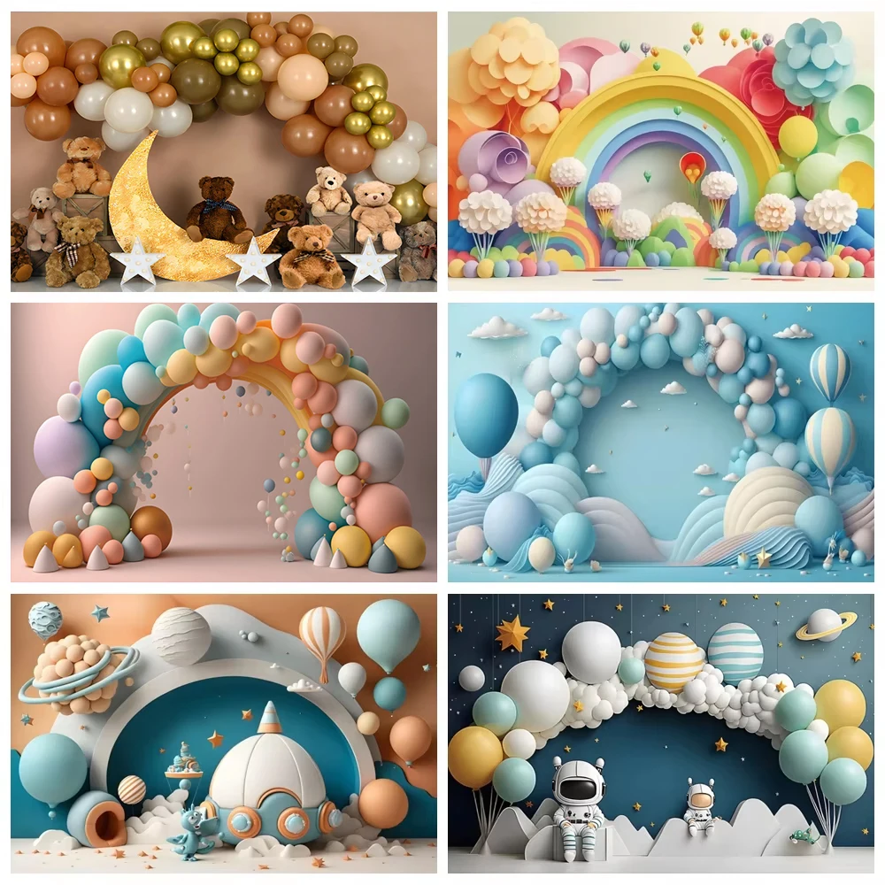 베이비 샤워 배경, 신생아 생일 파티, 케이크 스매쉬, 초상화 사진 배경 장식, 포토콜 스튜디오 촬영