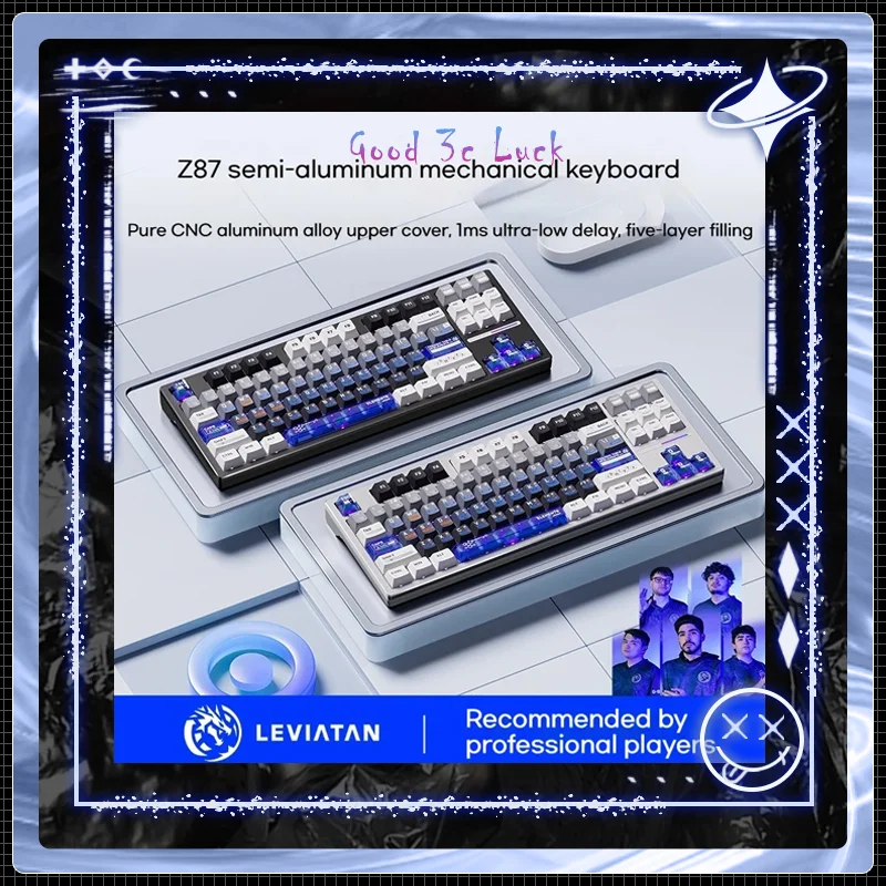 Atk z87 pro חביון נמוך מקשים מכני מבנה אטם מפתח מלא להחליף חם rgb המשחקים מקלדת אדים PC varolante