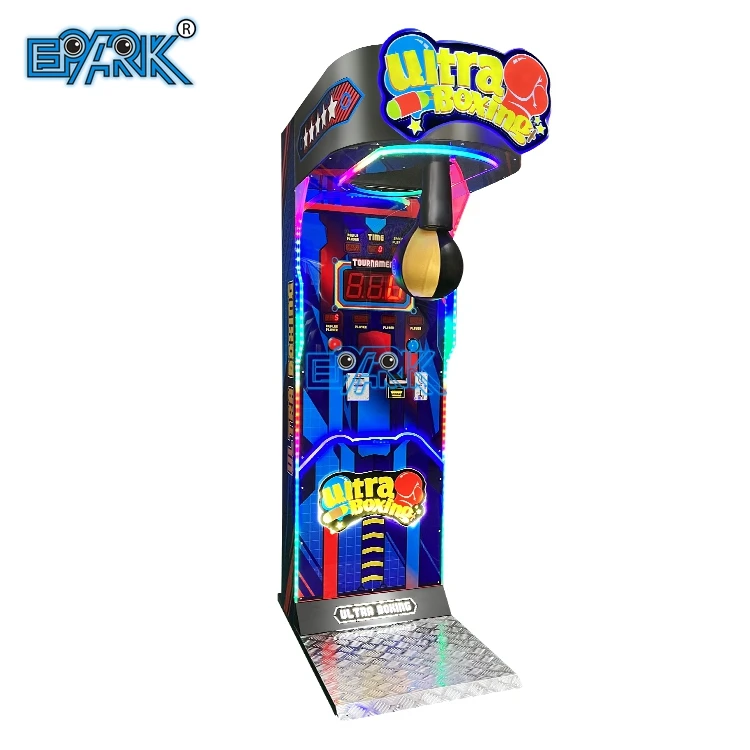 Máquina Arcade de entrenamiento de boxeo para adultos, máquina de juegos deportivos de interior que funciona con monedas, Ultimate Big Punch, Redemption