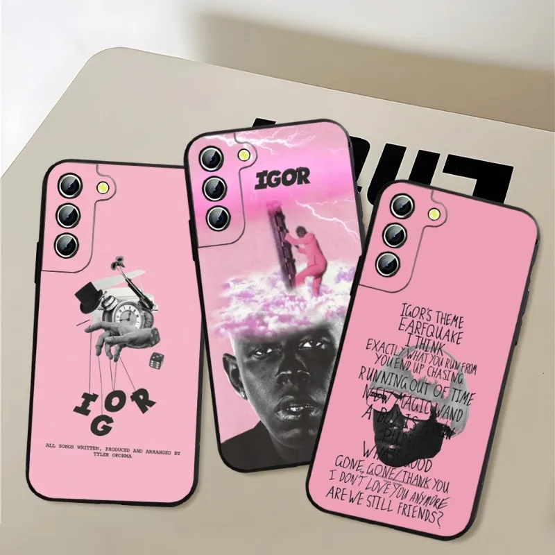 TYLER THE CREATOR IGOR Rapper Phone Case For Samsung S23 S21 S22 S30 S20 S9 S10 S8 S7 S6 Pro Plus Edge Ultra Fe Lite Cover