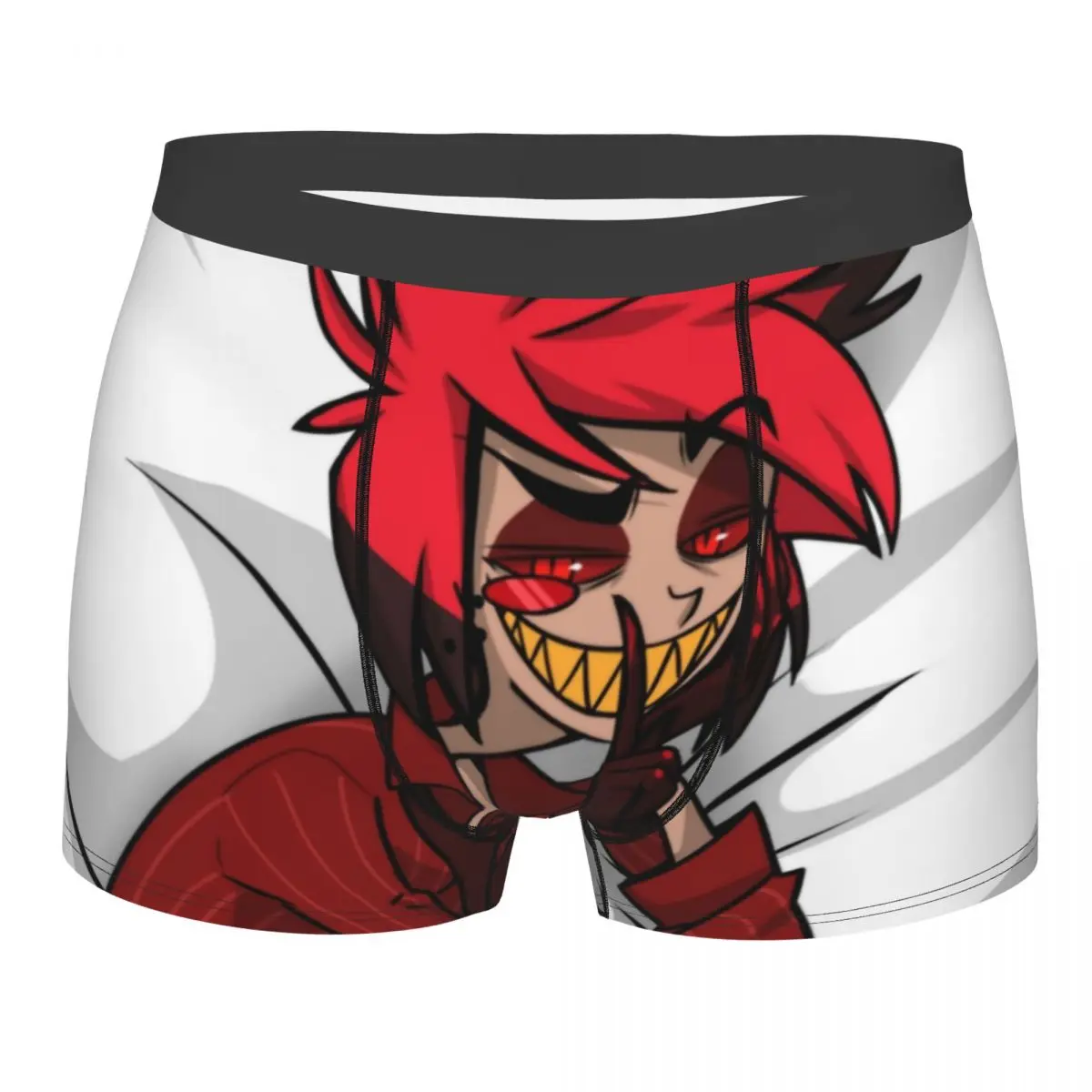 Helluva Animated Web Movie Underwear Men Sexy Print Custom Alastor Buddy Boxer Shorts Panties