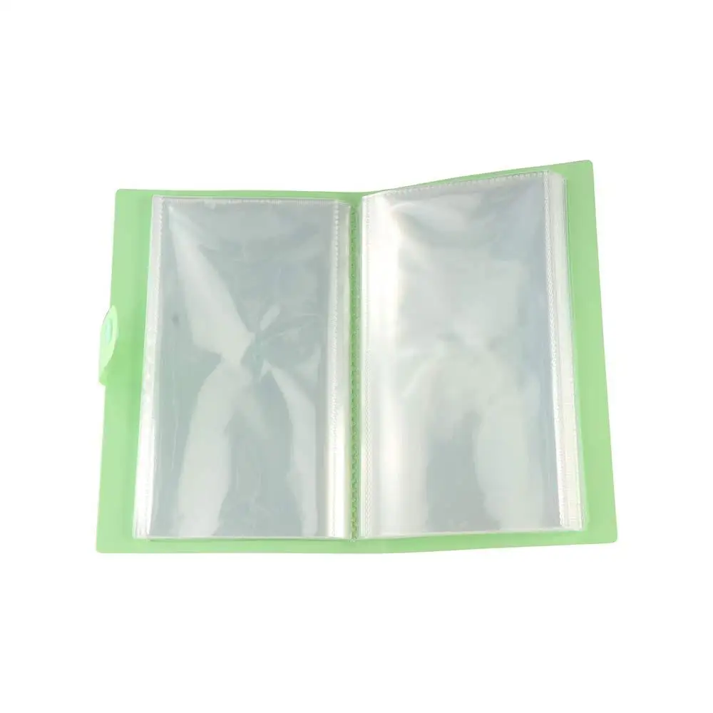 Large-capacity 100 Bills Collection Album Waterproof Dustproof Pocket Storage Book Korean Style Inner Leaf Money Storage Book