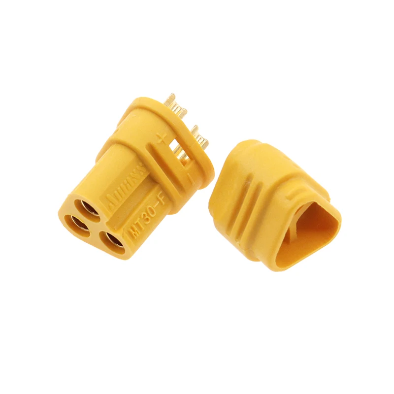 

MT30-F/M Plug Three-core Male and Female Low-loss Model Three-phase Three-pole Aircraft Model Remote Control ESC Connector