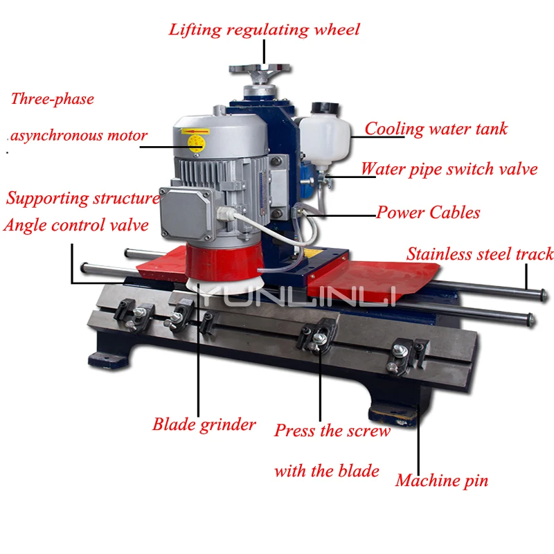 2025NEW Woodworking Universal Sharpening Machine High Precision Linear Electric Knife Sharpener Small Horizontal Grinding Planer