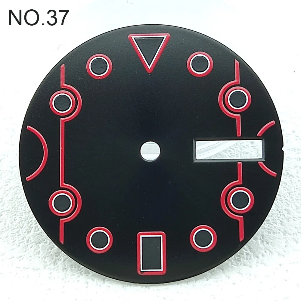 NH35 watch dial 28.5mm dial fashionable suitable for NH35/NH36 movement and men's watch replacement parts