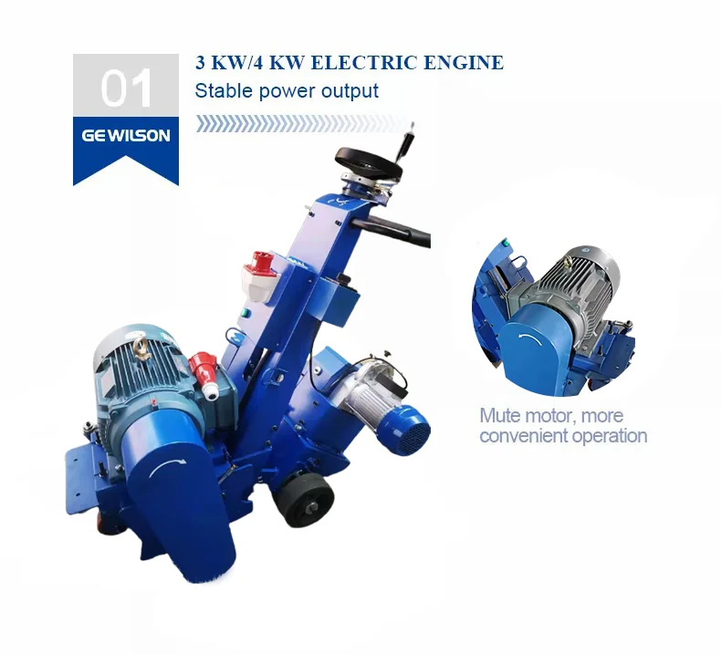 Milling Machine for Floor Walk-Behind Concrete Floor Scarifier Floor Milling Machine