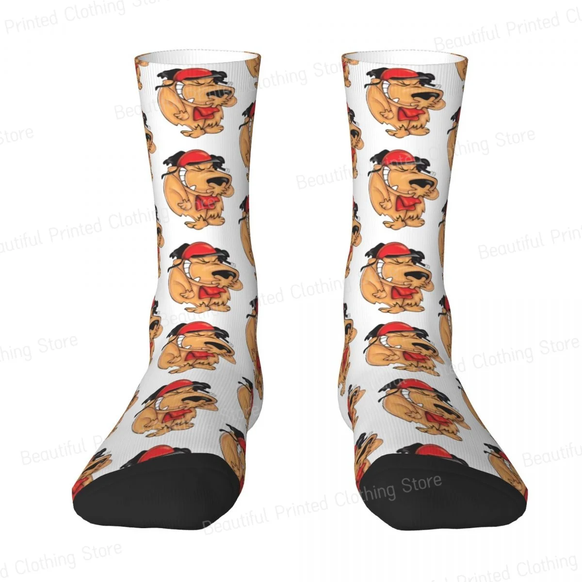 Muttley Wacky Races Men Women Happy Socks Cycling Novelty Spring Summer Autumn Winter Stockings Gift