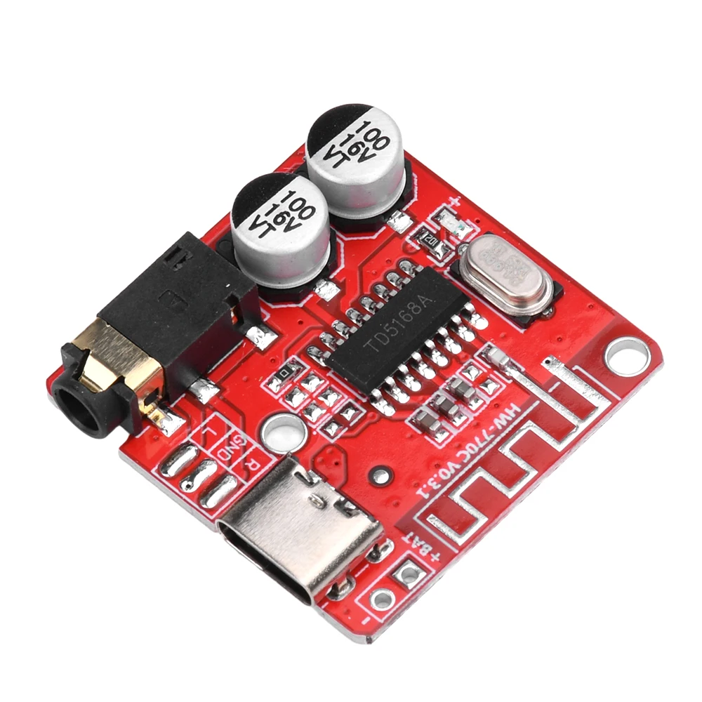 5/10Pcs Bluetooth Audio Receiver Board Car MP3 WAV Decoding Board Speaker Amplifier Audio Receiver Module Lossless Decoder Board