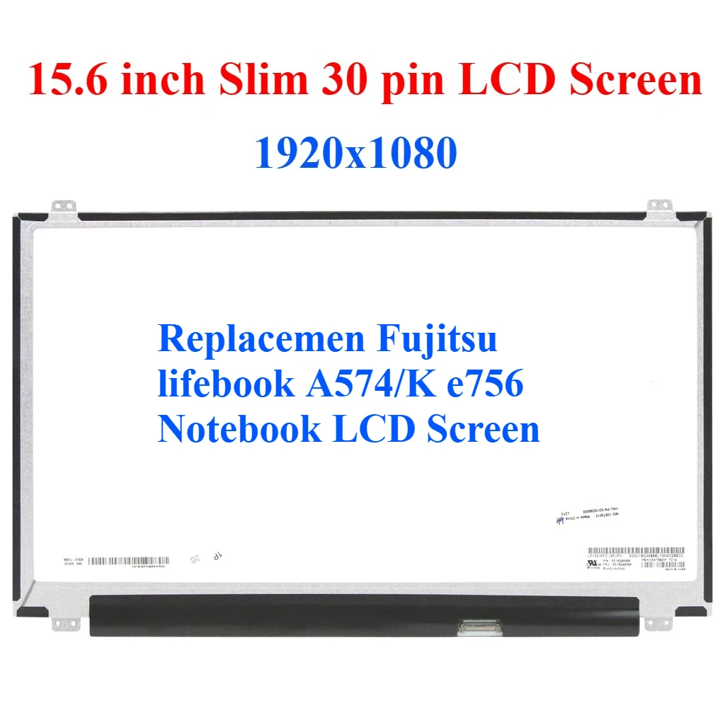 

Для ноутбука Fujitsu Lifebook A574/K e756 ЖК-экран