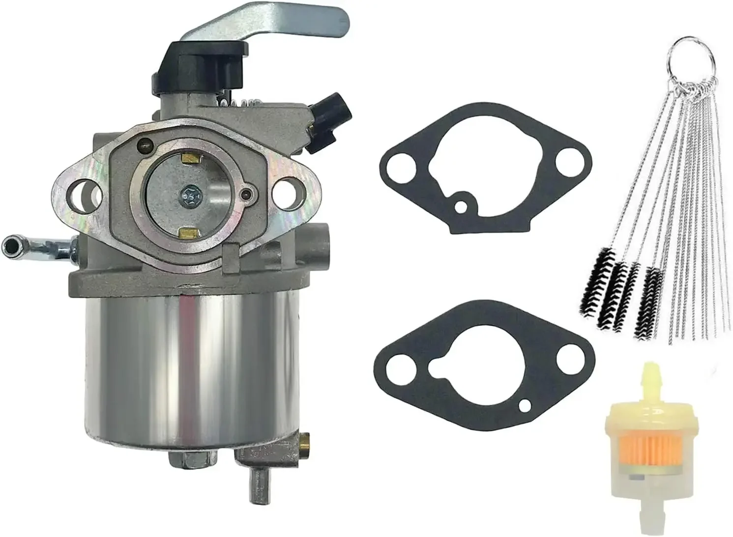 Carburador 15003-2718 15003-2497, Compatible con Motor Kawasaki FE120 FE120G FE120D de 4 Tiempos