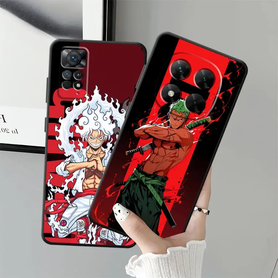 

Чехол для Xiaomi Redmi Note 10 9 8 Pro 12S 11 13 12 Pro Plus 10S 9s 11S Funda Phone Cover Ones Pieces Luffy