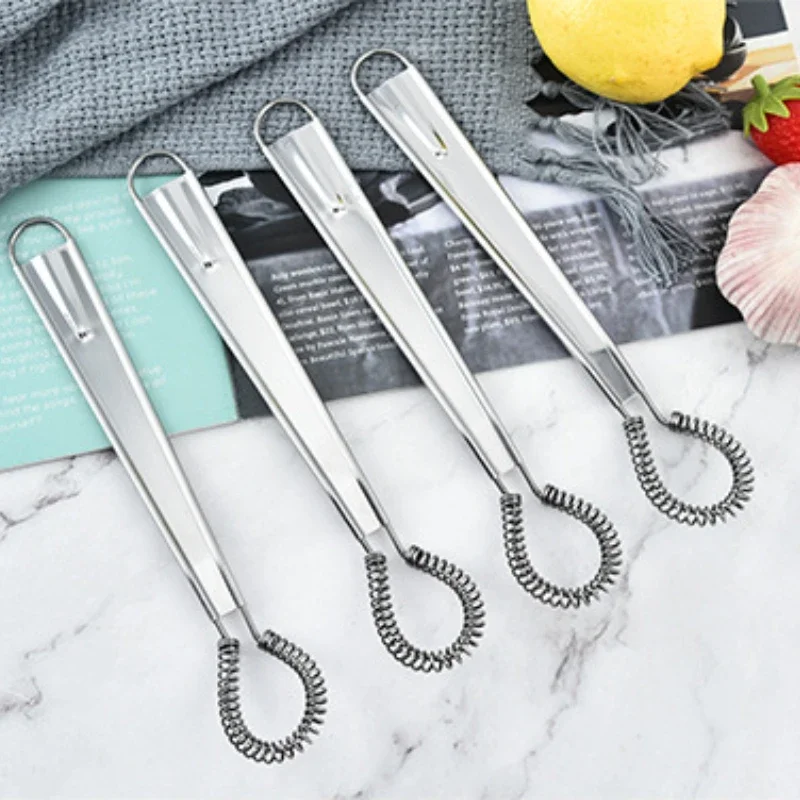 1 Piece 20cm Stainless Steel Magic Hand Held Spring Whisk Mini Kitchen Eggs Sauces Mixer