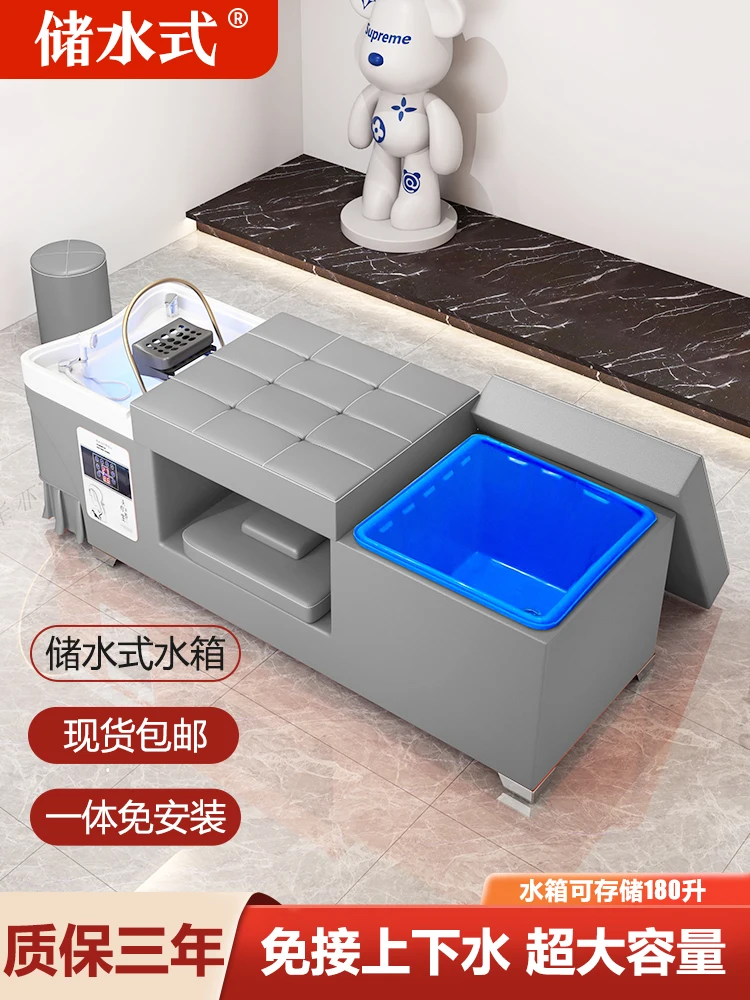 

No Connection To Water Supply, Head Treatment, Shampoo Bed, Hair Salon, Dedicated Hair Salon, Thai Massage Water Circulation