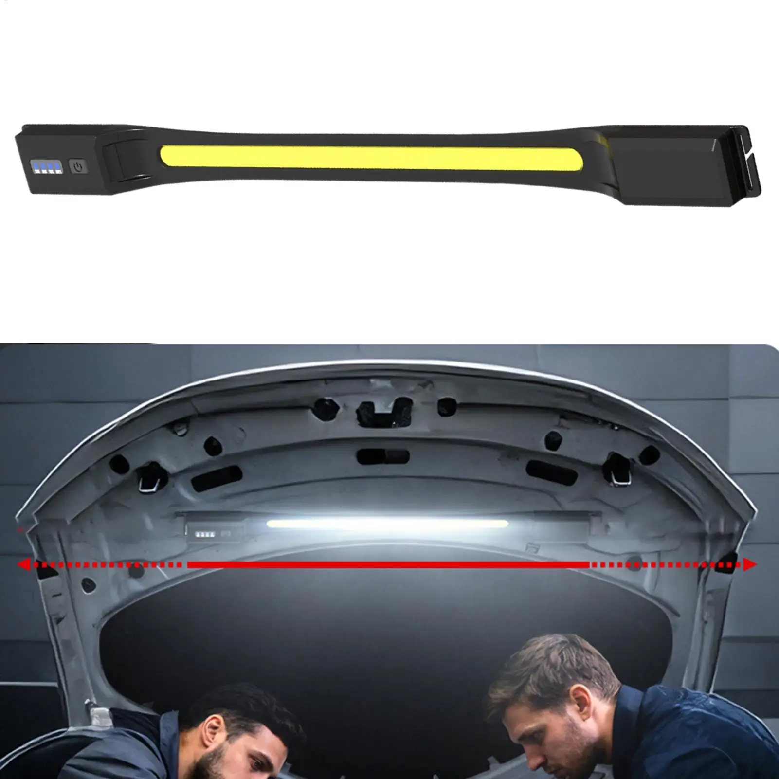 

Underhood Work Light Magnetic LED Lighting Cordless Under Hood Repairing Inspection Light for Auto Mechanic Technician