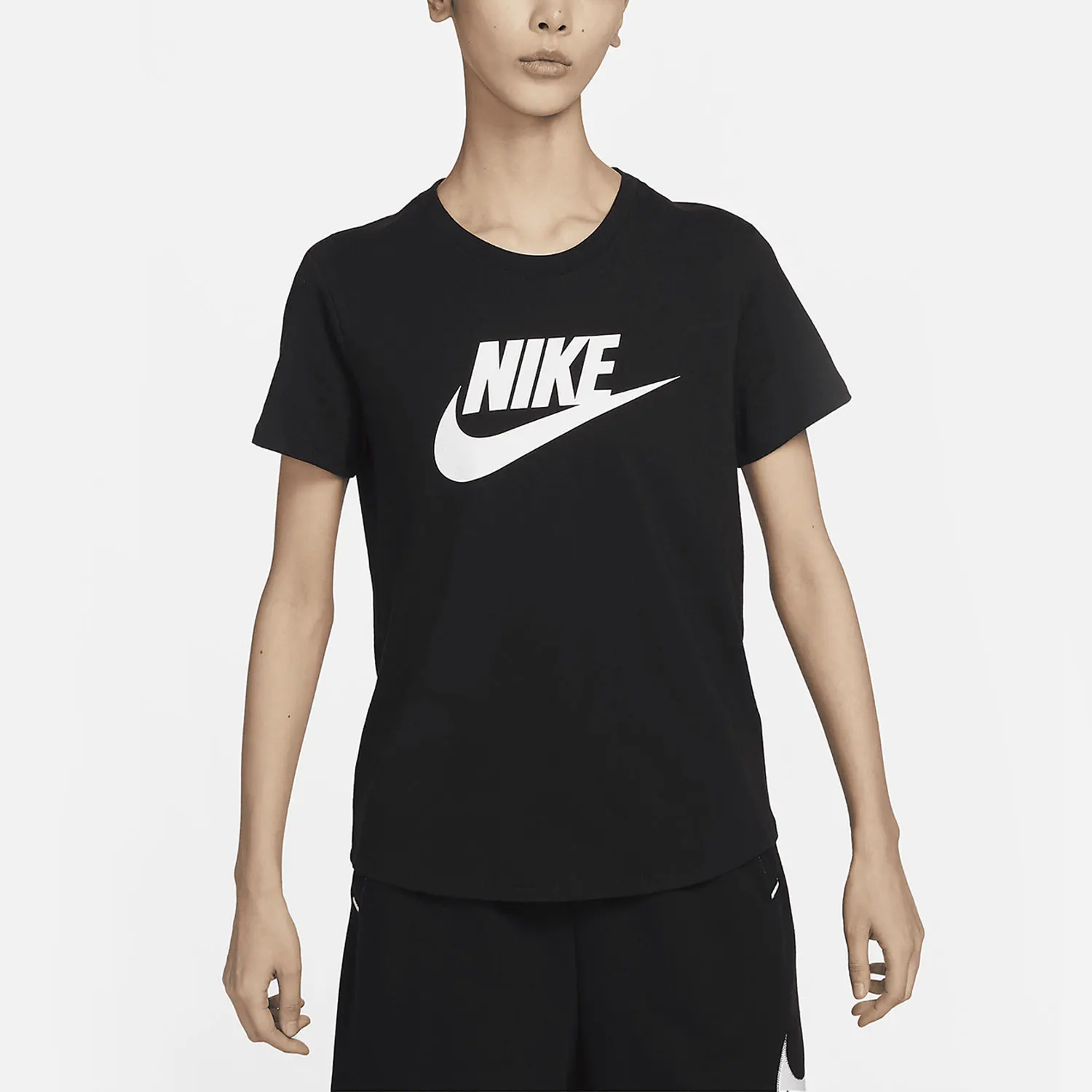 

Nike genuine genuine 2023 Summer New Women's Printed Round Neck Short-Sleeve T-Shirt DX7907-010