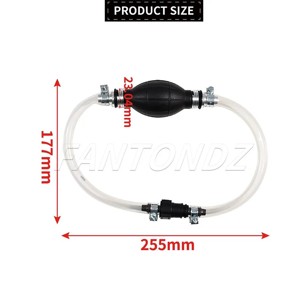 Car Engine Diesel Fuel System Priming Bleeding Pump Hand Pump Check Valve NBR For Ford PSA Land Rover Jaguar Volvo
